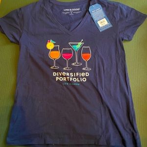 NWT Life is good T-shirt, size S